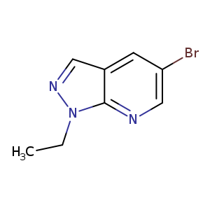 5-BROMO-1-ETHYL-1H-PYRAZOLO[3,4-B]PYRIDINE