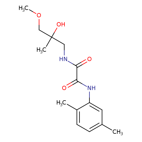 N'-(2,5-dimethylphenyl)-N-(2-hydroxy-3-methoxy-2-methylpropyl)ethanediamide