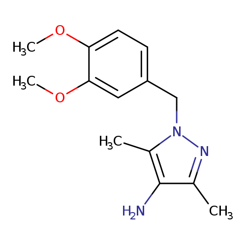 1-[(3,4-dimethoxyphenyl)methyl]-3,5-dimethyl-1H-pyrazol-4-amine