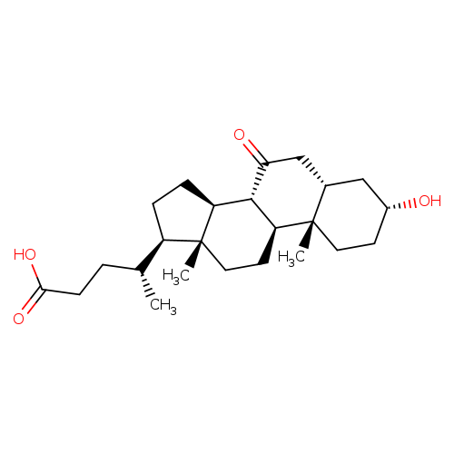 3.alpha.-Hydroxy-7-oxo-5.beta.-cholanic acid