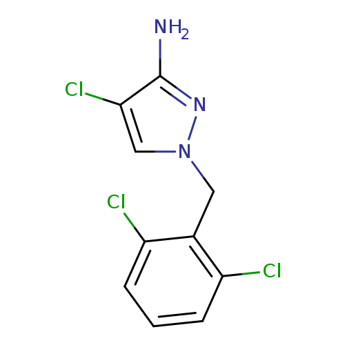 4-Chloro-1-(2,6-dichlorobenzyl)-1H-pyrazol-3-amine