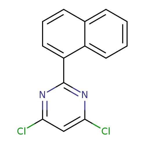 Pyrimidine, 4,6-dichloro-2-(1-naphthalenyl)-