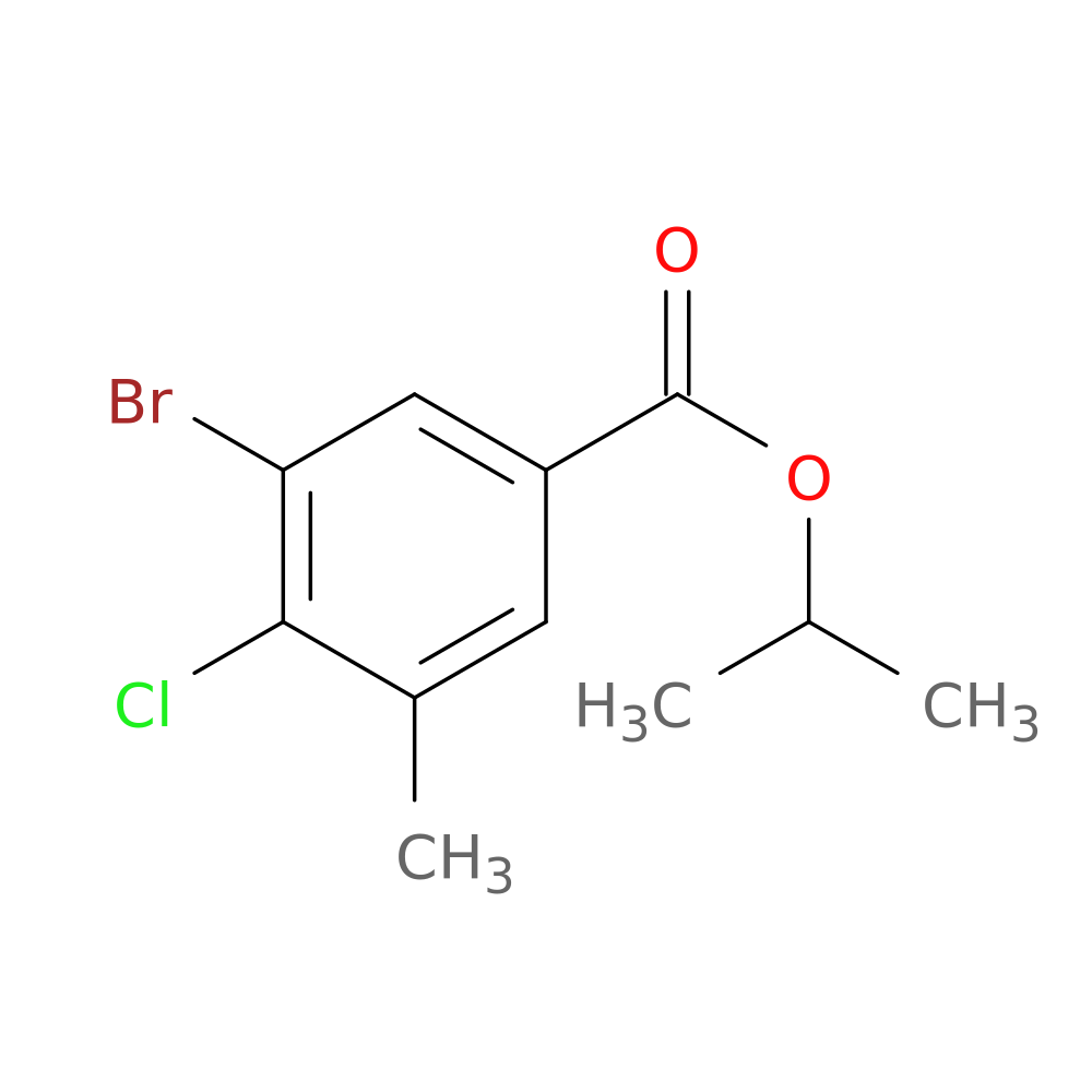 Propan-2-yl 3-bromo-4-chloro-5-methylbenzoate