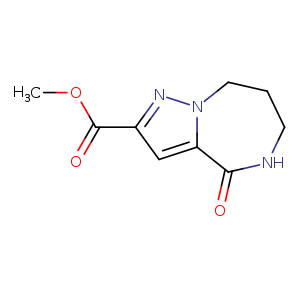 4H-Pyrazolo[1,5-a][1,4]diazepine-2-carboxylic acid, 5,6,7,8-tetrahydro-4-oxo-, methyl ester