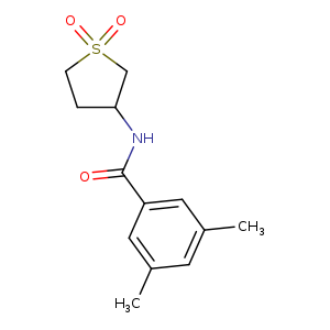 N-(1,1-dioxo-1lambda6-thiolan-3-yl)-3,5-dimethylbenzamide