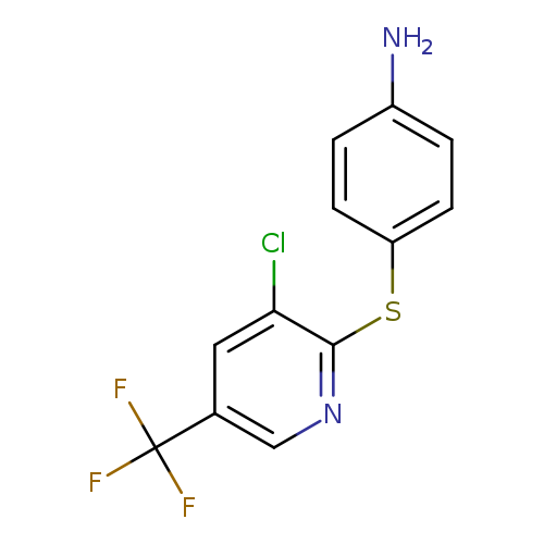 4-((3-Chloro-5-(trifluoromethyl)pyridin-2-yl)thio)aniline