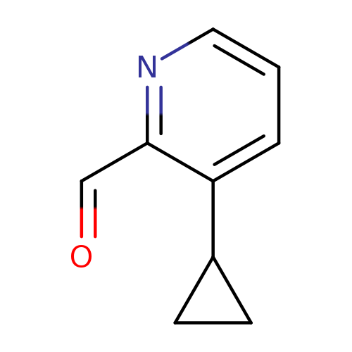 2-Pyridinecarboxaldehyde, 3-cyclopropyl-