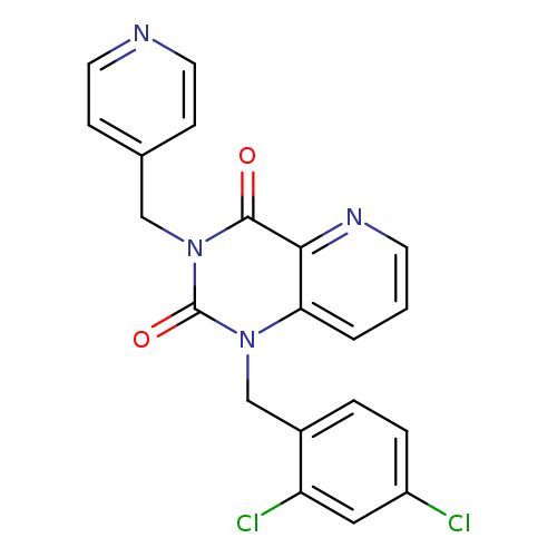 1-[(2,4-dichlorophenyl)methyl]-3-[(pyridin-4-yl)methyl]-1H,2H,3H,4H-pyrido[3,2-d]pyrimidine-2,4-dione