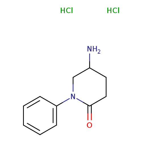 5-amino-1-phenylpiperidin-2-onedihydrochloride