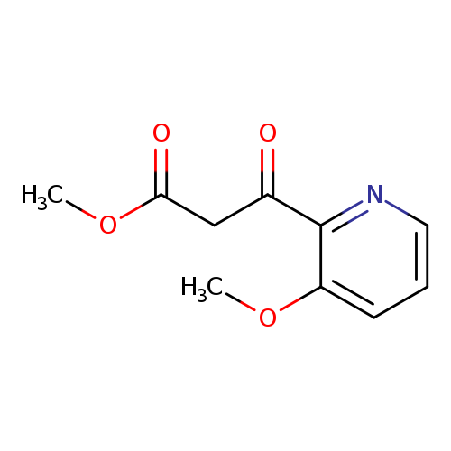 methyl 3-(3-methoxypyridin-2-yl)-3-oxopropanoate