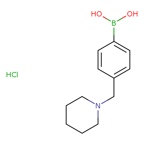 Boronic acid, [4-(1-piperidinylmethyl)phenyl]-, HCl