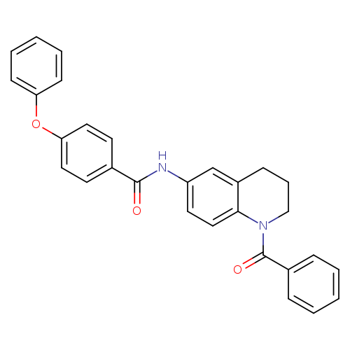 N-(1-benzoyl-1,2,3,4-tetrahydroquinolin-6-yl)-4-phenoxybenzamide