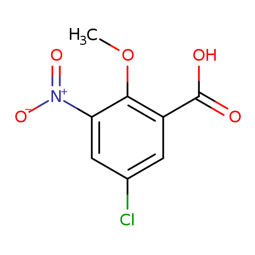 5-Chloro-2-methoxy-3-nitrobenzoic acid