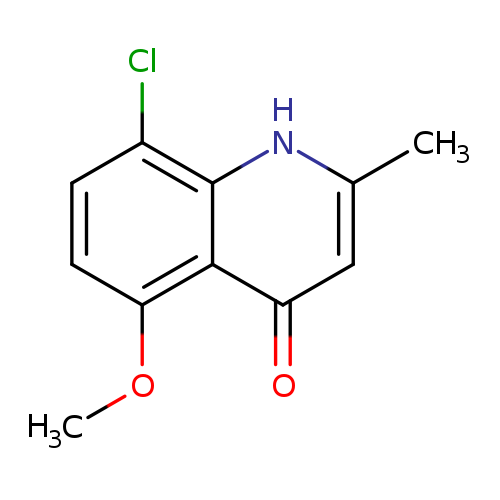 8-Chloro-5-methoxy-2-methylquinolin-4-ol