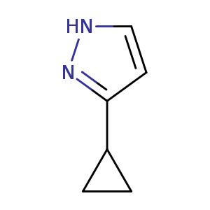 1H-Pyrazole, 3-cyclopropyl-