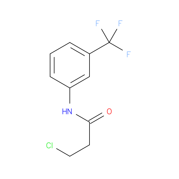 3-Chloro-N-[3-(trifluoromethyl)phenyl]propanamide