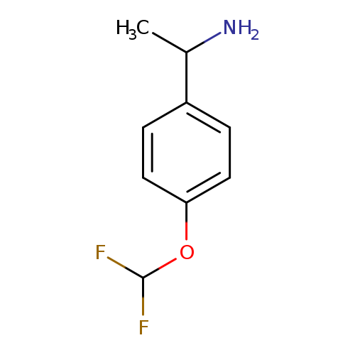Benzenemethanamine, 4-(difluoromethoxy)-.alpha.-methyl-