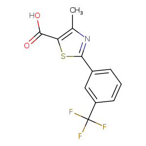 4-Methyl-2-(3-(trifluoromethyl)phenyl)thiazole-5-carboxylic acid