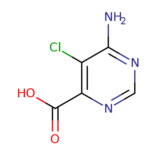 6-Amino-5-chloro-4-pyrimidinecarboxylic acid