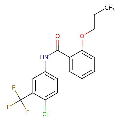 N-[4-Chloro-3-(trifluoromethyl)phenyl]-2-propoxybenzamide