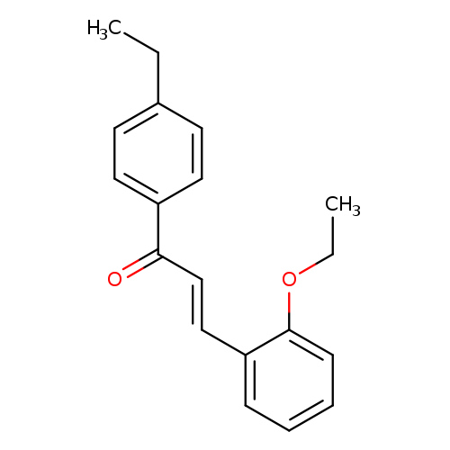 (2E)-3-(2-ethoxyphenyl)-1-(4-ethylphenyl)prop-2-en-1-one