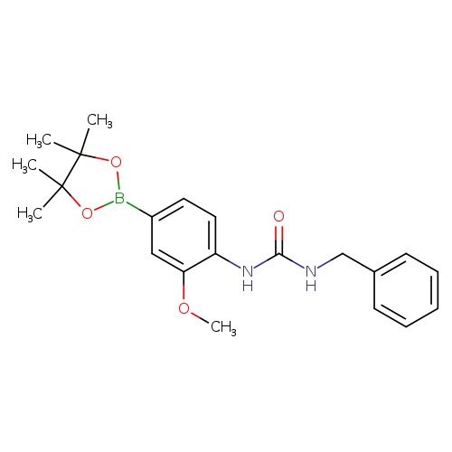 1-Benzyl-3-(2-methoxy-4-(4,4,5,5-tetramethyl-1,3,2-dioxaborolan-2-yl)phenyl)urea
