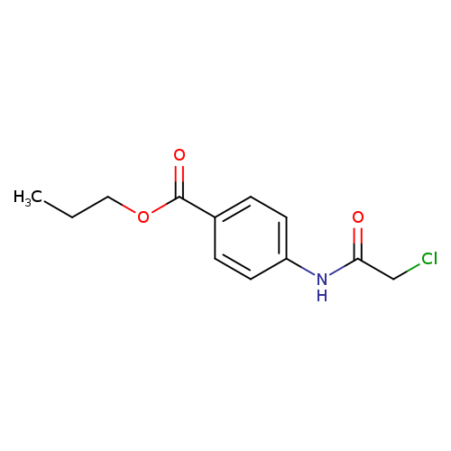 propyl 4-(2-chloroacetamido)benzoate