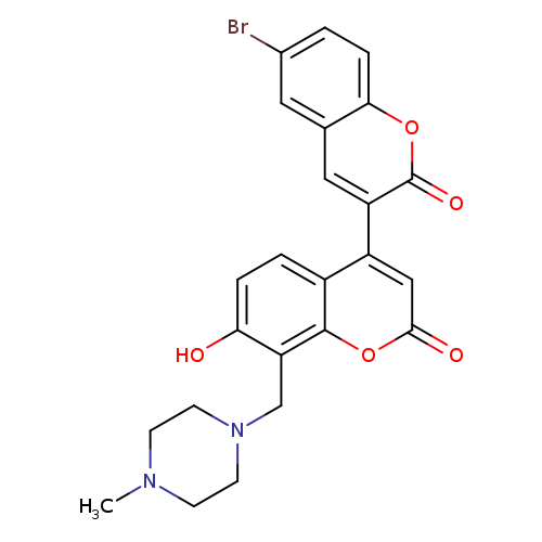 6-bromo-7'-hydroxy-8'-[(4-methylpiperazin-1-yl)methyl]-2H,2'H-[3,4'-bichromene]-2,2'-dione