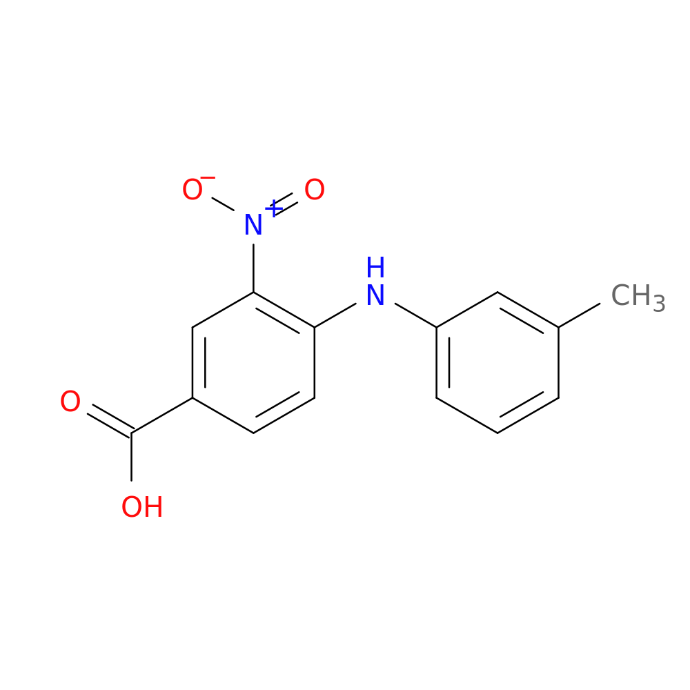 3-Nitro-4-(m-tolylamino)benzoic acid