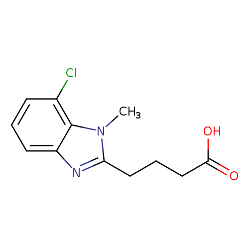 4-(7-chloro-1-methyl-1H-benzo[d]imidazol-2-yl)butanoic acid
