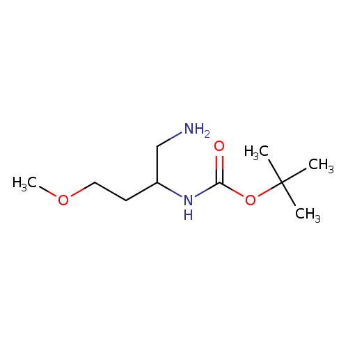 tert-butylN-(1-amino-4-methoxybutan-2-yl)carbamate