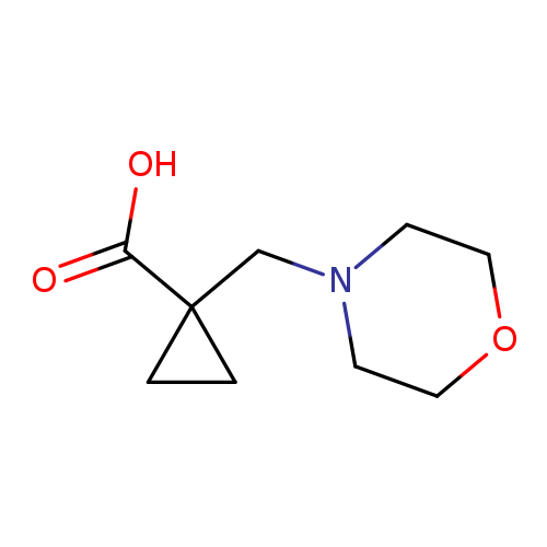 Cyclopropanecarboxylic acid, 1-(4-morpholinylmethyl)-