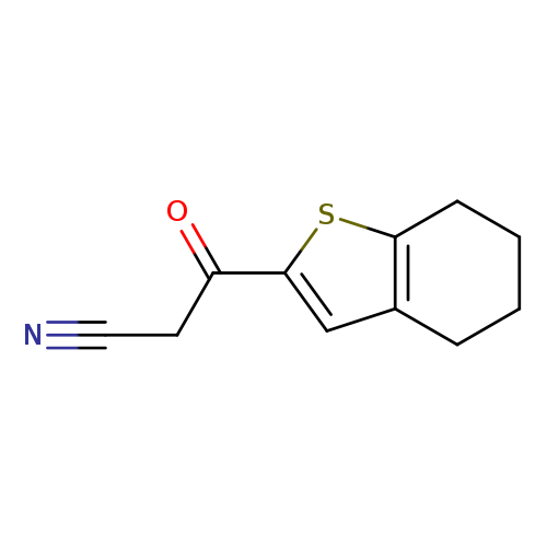 3-Oxo-3-(4,5,6,7-tetrahydro-1-benzothiophen-2-yl)propanenitrile
