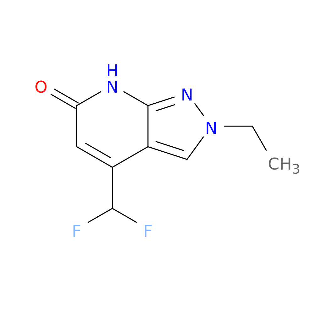 4-(Difluoromethyl)-2-ethyl-2H-pyrazolo[3,4-b]pyridin-6(7H)-one
