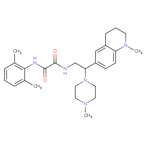 N-(2,6-dimethylphenyl)-N'-[2-(1-methyl-1,2,3,4-tetrahydroquinolin-6-yl)-2-(4-methylpiperazin-1-yl)ethyl]ethanediamide