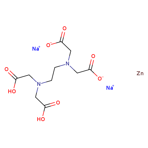 Zincate(2-), [[N,N'-1,2-ethanediylbis[N-[(carboxy-κO)methyl]glycinato-κN,κO]](4-)]-, sodium, hydrate (1:2:4), (OC-6-21)-