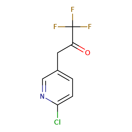 3-(6-chloropyridin-3-yl)-1,1,1-trifluoropropan-2-one