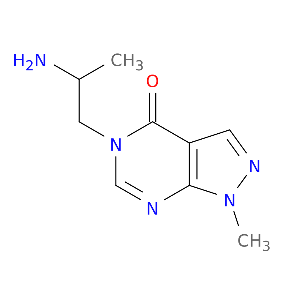 5-(2-Aminopropyl)-1-methyl-1H,4H,5H-pyrazolo[3,4-d]pyrimidin-4-one
