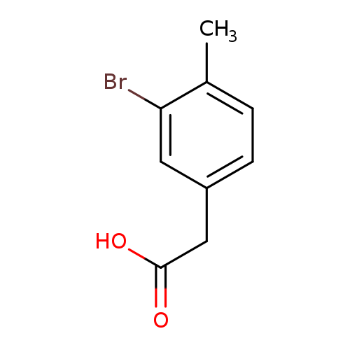 3-Bromo-4-methylphenylacetic acid