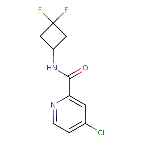 4-Chloro-N-(3,3-difluorocyclobutyl)picolinamide