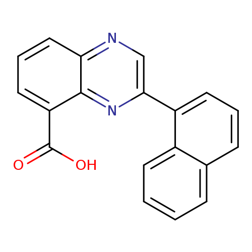 3-(Naphth-1-yl)quinoxaline-5-carboxylic acid