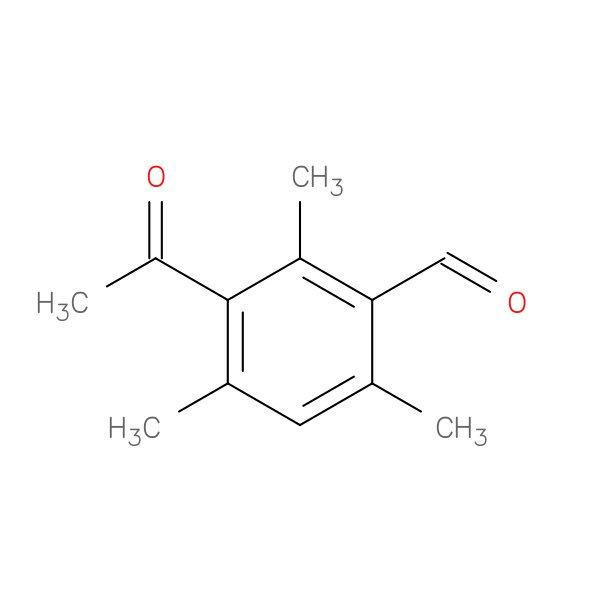 3-acetyl-2,4,6-trimethylbenzaldehyde