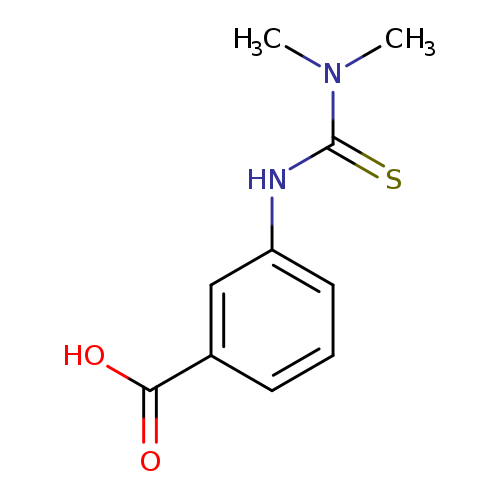 3-[(Dimethylamino)carbonothioyl]aminobenzoic acid