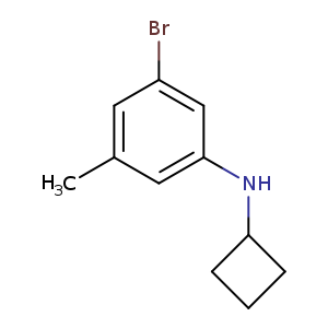 3-Bromo-N-cyclobutyl-5-methylaniline