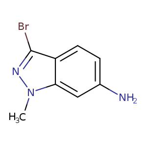 3-Bromo-1-methyl-1H-indazol-6-amine