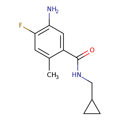 5-Amino-n-cyclopropylmethyl-4-fluoro-2-methyl-benzamide
