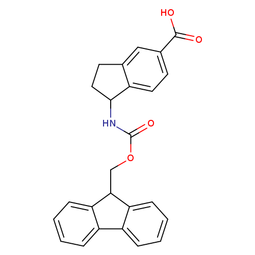 1-({[(9H-fluoren-9-yl)methoxy]carbonyl}amino)-2,3-dihydro-1H-indene-5-carboxylic acid