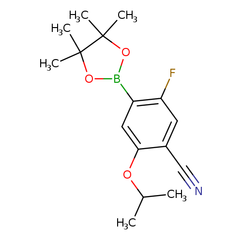 4-Cyano-2-fluoro-5-isopropoxyphenylboronic acid pinacol ester