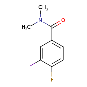 4-Fluoro-3-iodo-N,N-dimethylbenzamide
