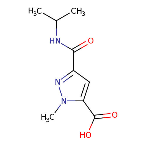3-(Isopropylcarbamoyl)-1-methyl-1H-pyrazole-5-carboxylic acid